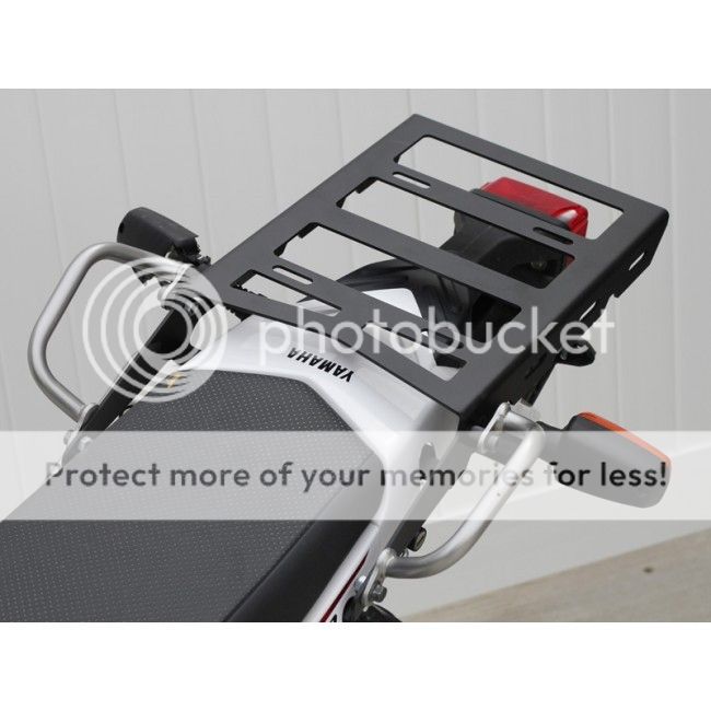 Black Cargo Luggage Rack Carrier fits 0816 Yamaha XT250 eBay